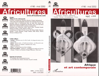 Africultures, Afrique et art contemporain (9782747518628-front-cover)
