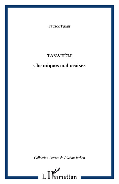 Tanahéli, Chroniques mahoraises (9782747539159-front-cover)