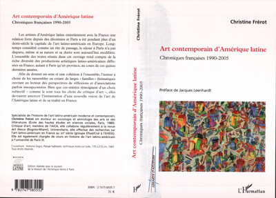 Art contemporain d'Amérique latine, Chroniques françaises 1990-2005 (9782747585552-front-cover)
