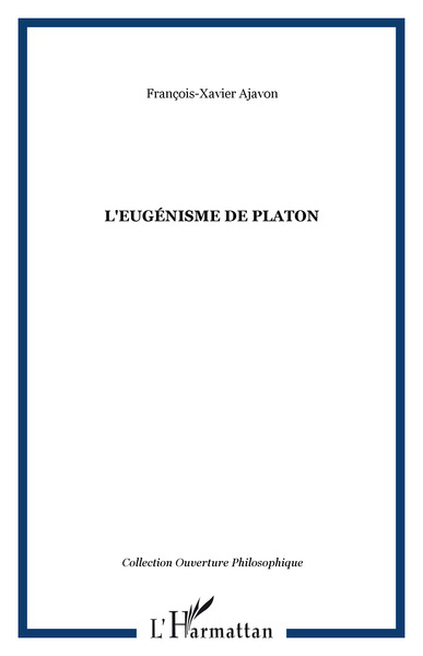 L'EUGÉNISME DE PLATON (9782747524414-front-cover)