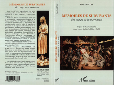 Mémoires de survivants, des camps de la mort nazis (9782747578301-front-cover)