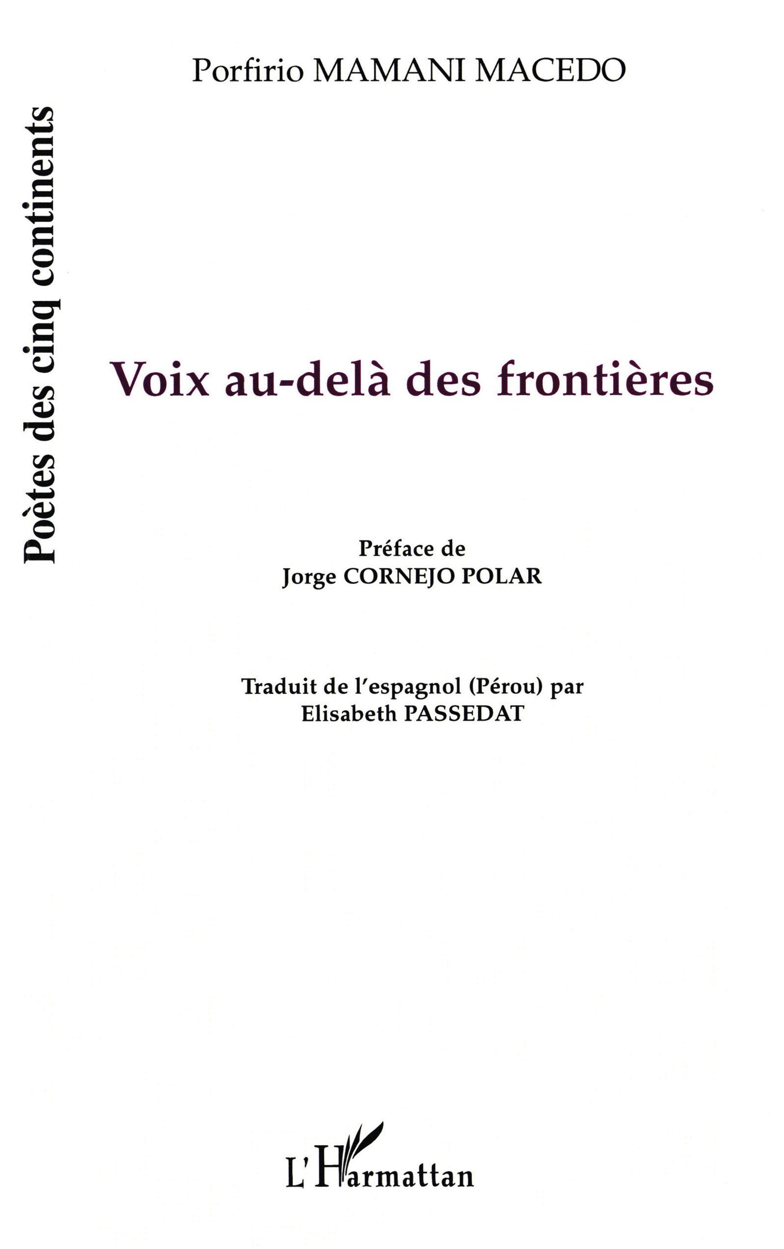 Voix au-delà des frontières (9782747554008-front-cover)