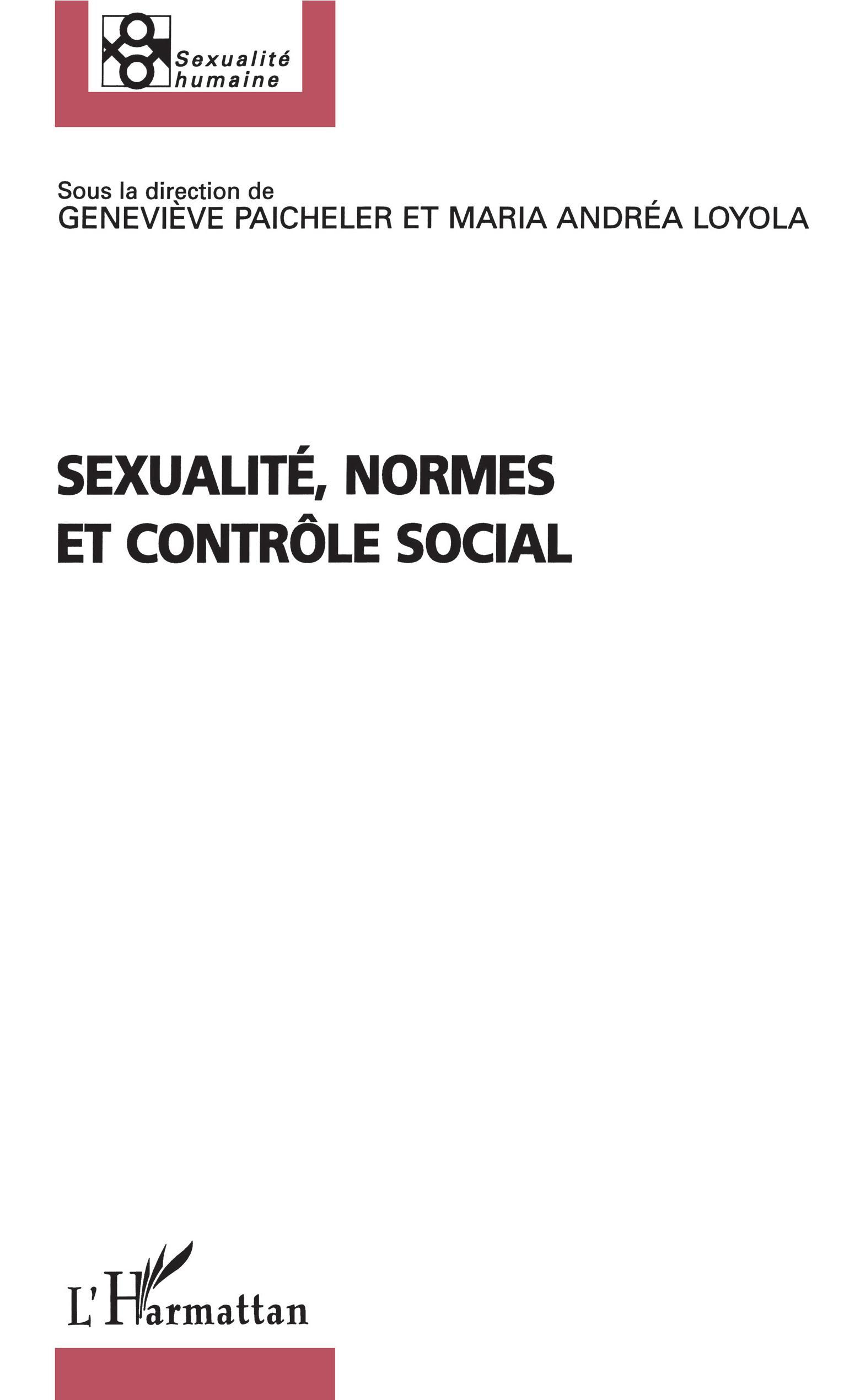 Sexualité, normes et contrôle social (9782747552981-front-cover)