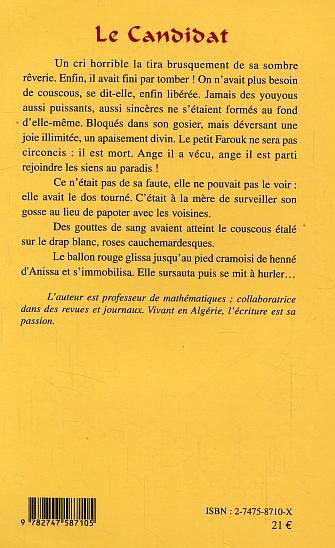 Le Candidat (9782747587105-back-cover)