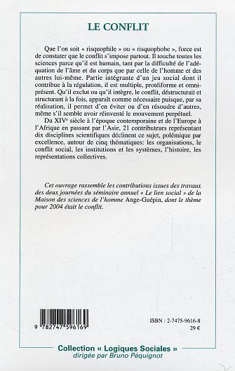 Le conflit (9782747596169-back-cover)