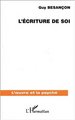 L'ECRITURE DE SOI (9782747531221-front-cover)