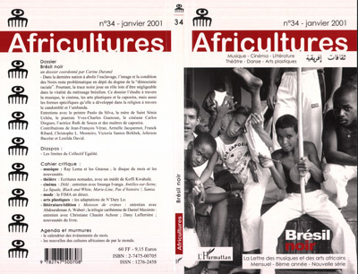 Africultures, Brésil Noir (9782747500708-front-cover)