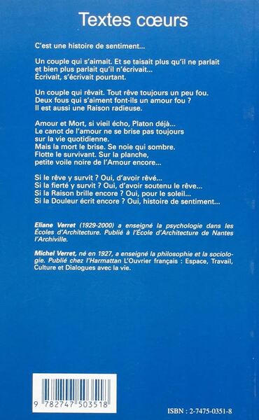 TEXTES CŒURS (9782747503518-back-cover)
