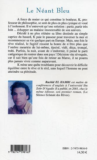 Le Néant Bleu (9782747598163-back-cover)