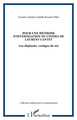 Pour une méthode d'investigation du cinéma de Laurent Cantet, Les déplacés, vertiges de soi (9782747590822-front-cover)