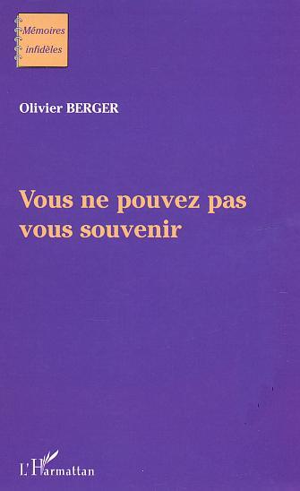 Vous ne pouvez pas vous souvenir (9782747543460-front-cover)