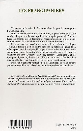Les frangipaniers (9782747553964-back-cover)