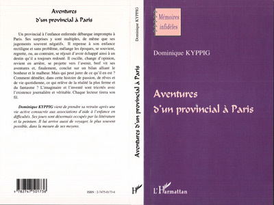 AVENTURES D'UN PROVINCIAL A PARIS (9782747501736-front-cover)