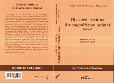 Histoire critique du magnétisme animal, Volume I (9782747564410-front-cover)