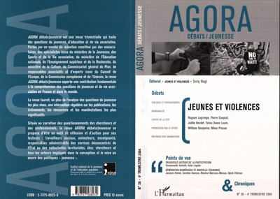 Agora - Débats / Jeunesses, Jeunes et violences (9782747588232-front-cover)