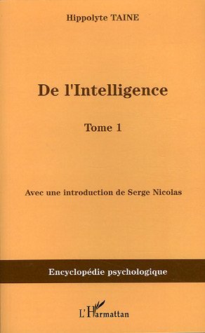De l'intelligence, Tome 1 (9782747587570-front-cover)