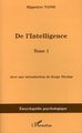 De l'intelligence, Tome 1 (9782747587570-front-cover)