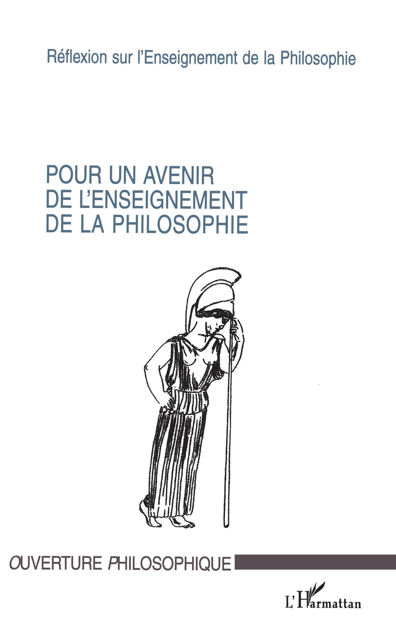 POUR UN AVENIR DE L'ENSEIGNEMENT DE LA PHILOSOPHIE (9782747508421-front-cover)