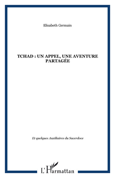 Tchad : un appel, une aventure partagée (9782747588676-front-cover)