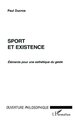 SPORT ET EXISTENCE, Eléments pour une esthétique du geste (9782747519830-front-cover)