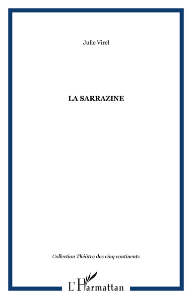 LA SARRAZINE (9782747528832-front-cover)