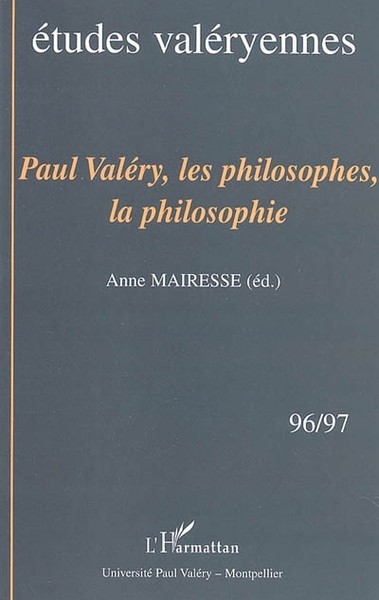 Paul Valéry, les philosophes, la philosophie (66/67) (9782747575225-front-cover)