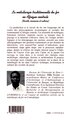 LA MÉTALLURGIE TRADITIONNELLE DU FER EN AFRIQUE CENTRALE (Société, économie et culture) (9782747501262-back-cover)