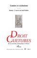 Droit et Cultures, LIMITES ET EXCLUSIONS / DOSSIER : L'UVRE DE JOSEF KOHLER (9782747507189-front-cover)