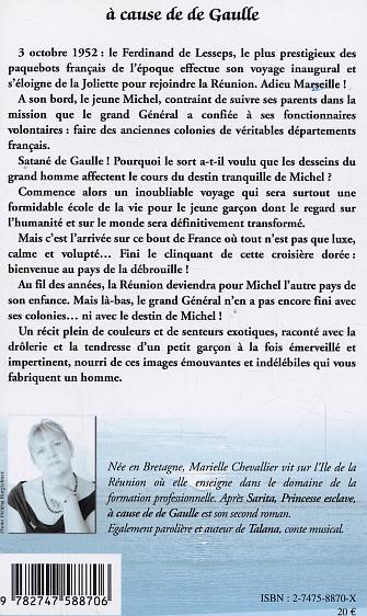 A cause de De Gaulle, Roman (9782747588706-back-cover)