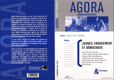 Agora - Débats / Jeunesses, Jeunes, engagement et démocratie (9782747544450-front-cover)
