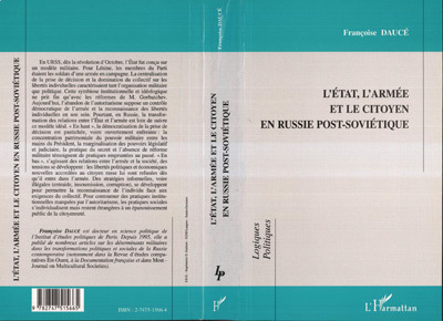 L'ÉTAT, L'ARMÉE ET LE CITOYEN EN RUSSIE POST-SOVIÉTIQUE (9782747515665-front-cover)