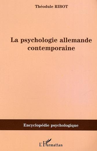Psychologie allemande contemporaine (9782747550277-front-cover)