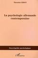 Psychologie allemande contemporaine (9782747550277-front-cover)