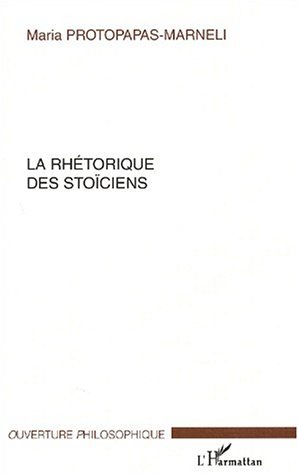 LA RHÉTORIQUE DES STOÏCIENS (9782747528177-front-cover)