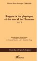 Rapports du physique et du moral de l'homme, Vol. 1 (9782747598231-front-cover)