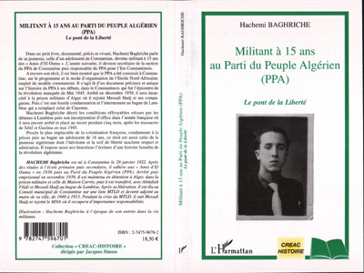 Militant à 15 ans au Parti du Peuple Algérien (PPA), Le pont de la Liberté (9782747596701-front-cover)