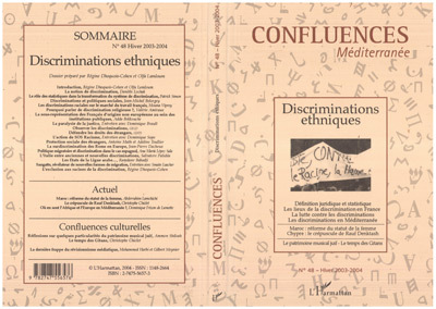 Confluences Méditerranée, Discriminations ethniques (9782747556576-front-cover)