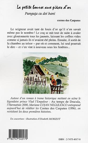 La petite bourse aux pièces d'or, Punguta cu doi bani - Contes des Carpates (9782747540179-back-cover)