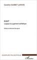 KANT, Logique du jugement esthétique (9782747557245-front-cover)