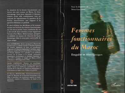 FEMMES FONCTIONNAIRES AU MAROC, Enquêtes et témoignages (9782747503761-front-cover)