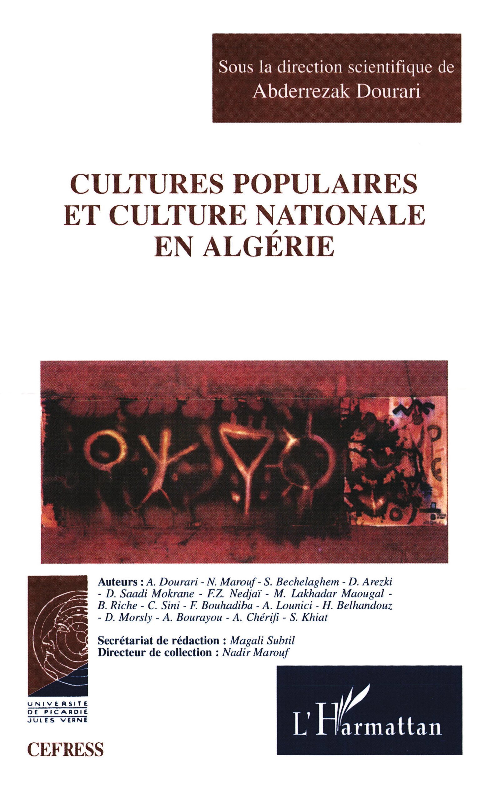 CULTURES POPULAIRES ET CULTURE NATIONALE EN ALGÉRIE (9782747522571-front-cover)