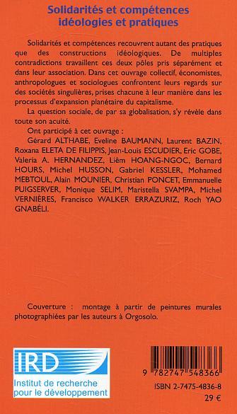 Solidarités et compétences idéologiques et pratiques (9782747548366-back-cover)