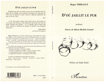 D'où jaillit le pur, Poèmes (9782747587587-front-cover)