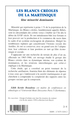 LES BLANCS CREOLES DE LA MARTINIQUE (9782747532068-back-cover)
