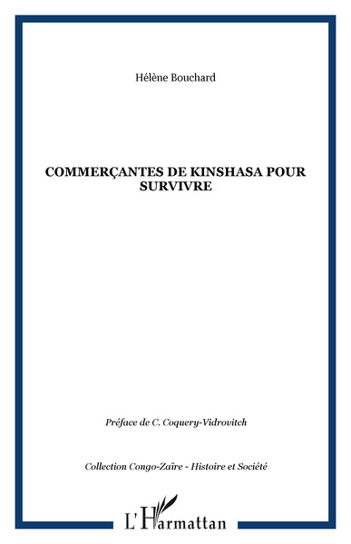 COMMERÇANTES DE KINSHASA pour survivre (9782747518505-front-cover)