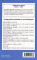 Cahiers du Genre, CONFIGURATIONS FAMILIALES ET VIE DOMESTIQUE (9782747515733-back-cover)