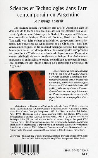 Sciences et Technologies dans l'art contemporain en Argentine, Le paysage abstrait (9782747572002-back-cover)