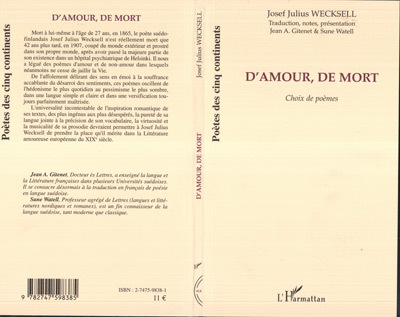 D'amour, de mort, Choix de poèmes (9782747598385-front-cover)