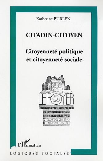 Citadin-citoyen, Citoyenneté politique et citoyenneté sociale (9782747544214-front-cover)