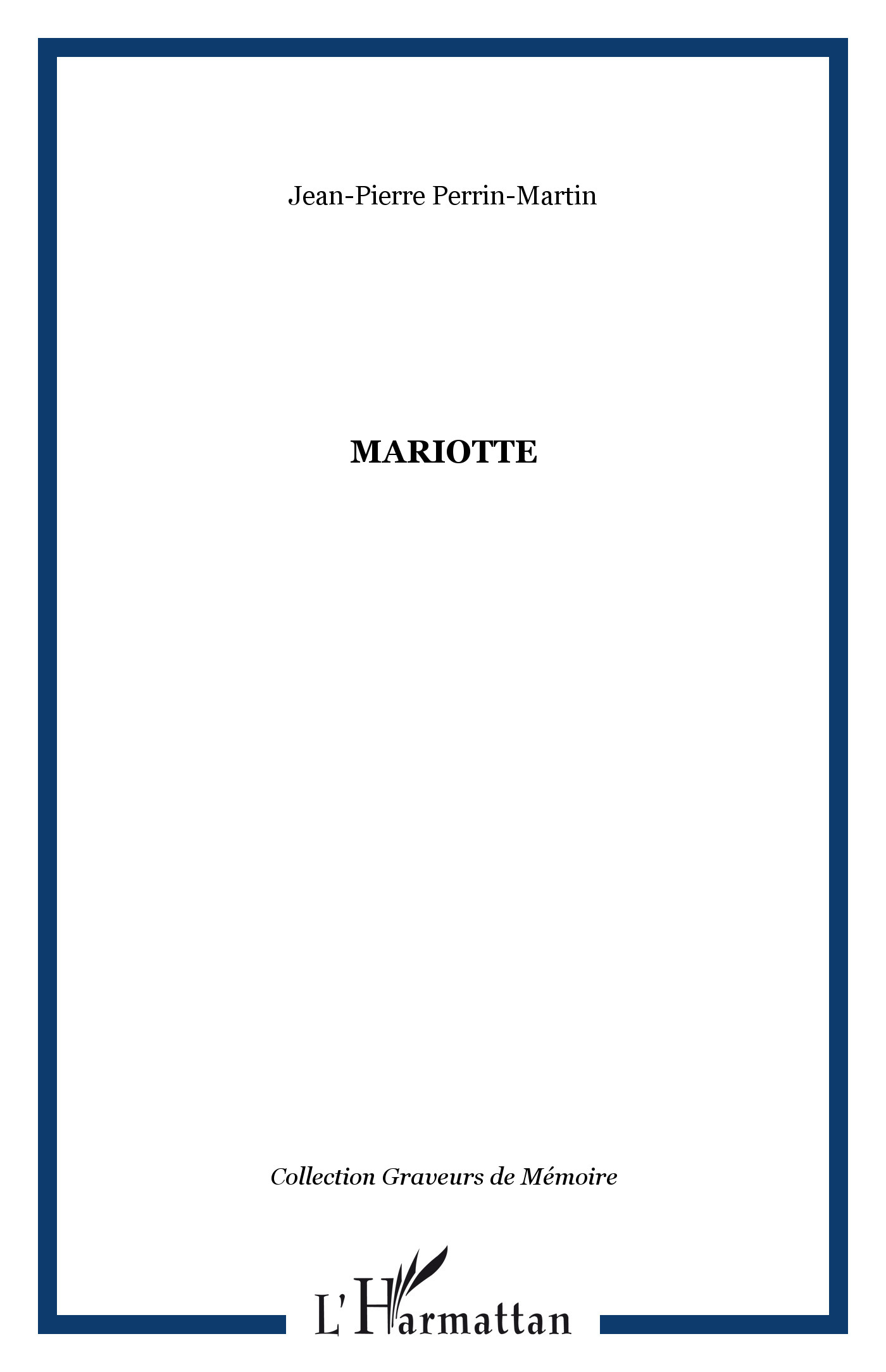 MARIOTTE (9782747520430-front-cover)